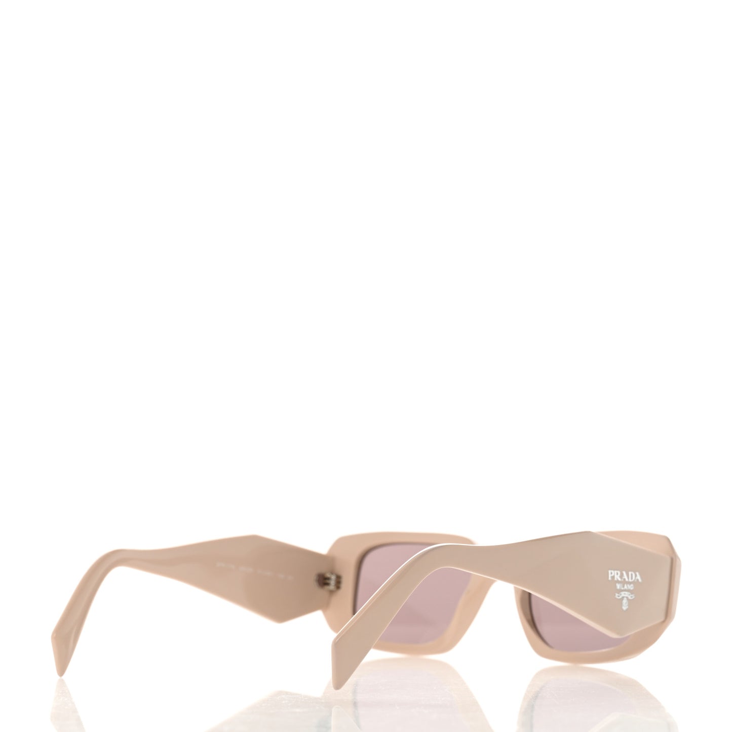 Acetate Symbole Sunglasses SPR 17W Plum Beige