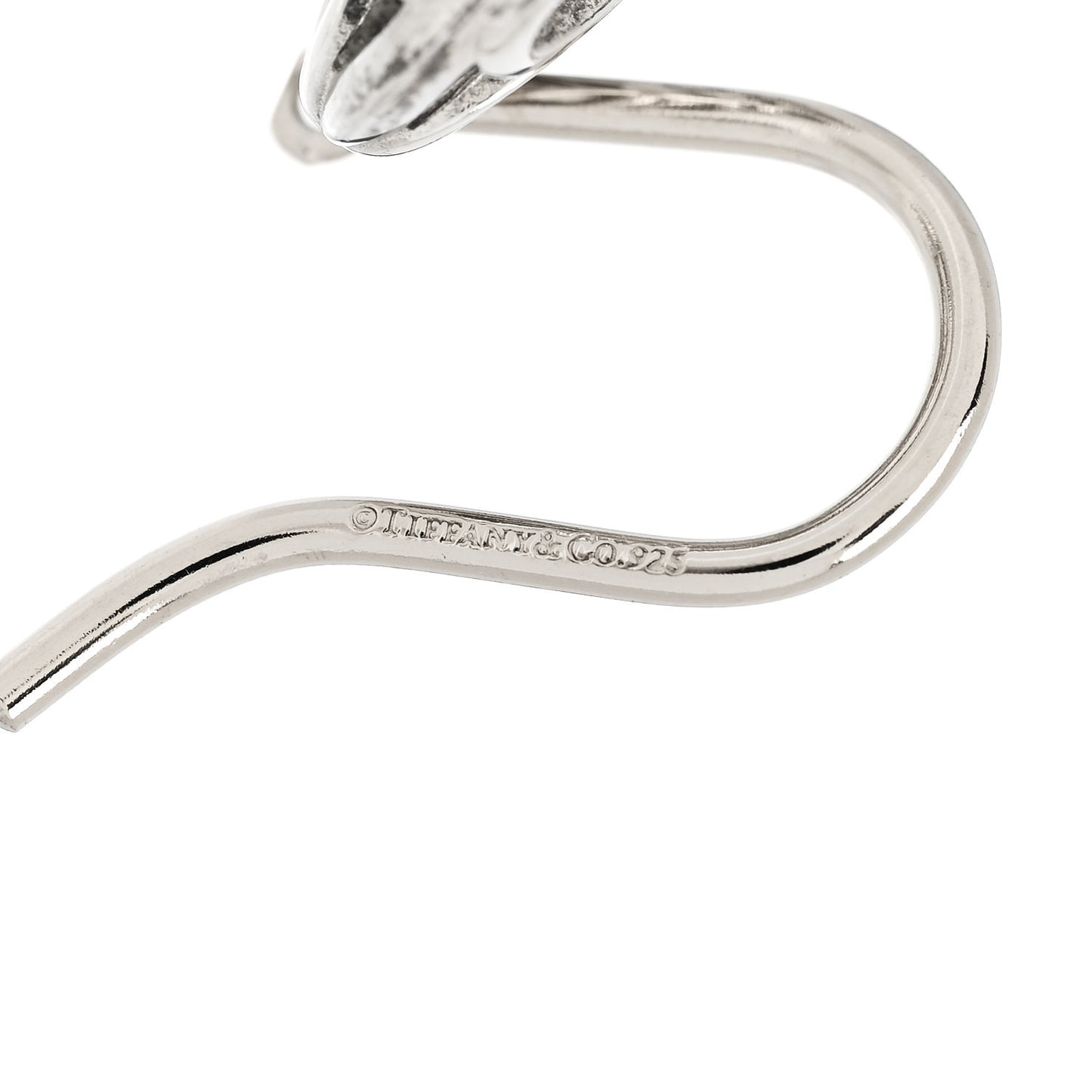 Sterling Silver Enchant Heart Drop Earrings