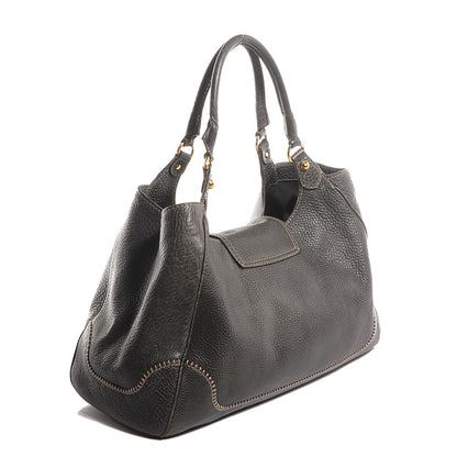 Gucci Leather Large New Pelham Shoulder Bag Grey 3 of 9