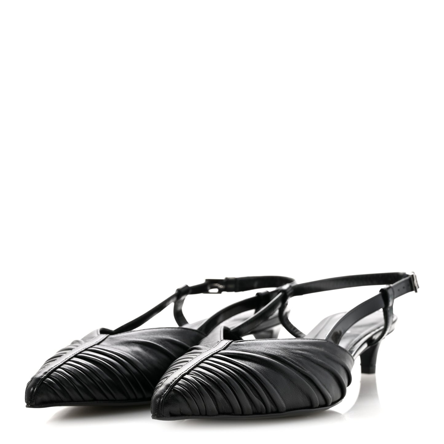 Calfskin Allure D'Orsay Slingback Pump 37.5 Black