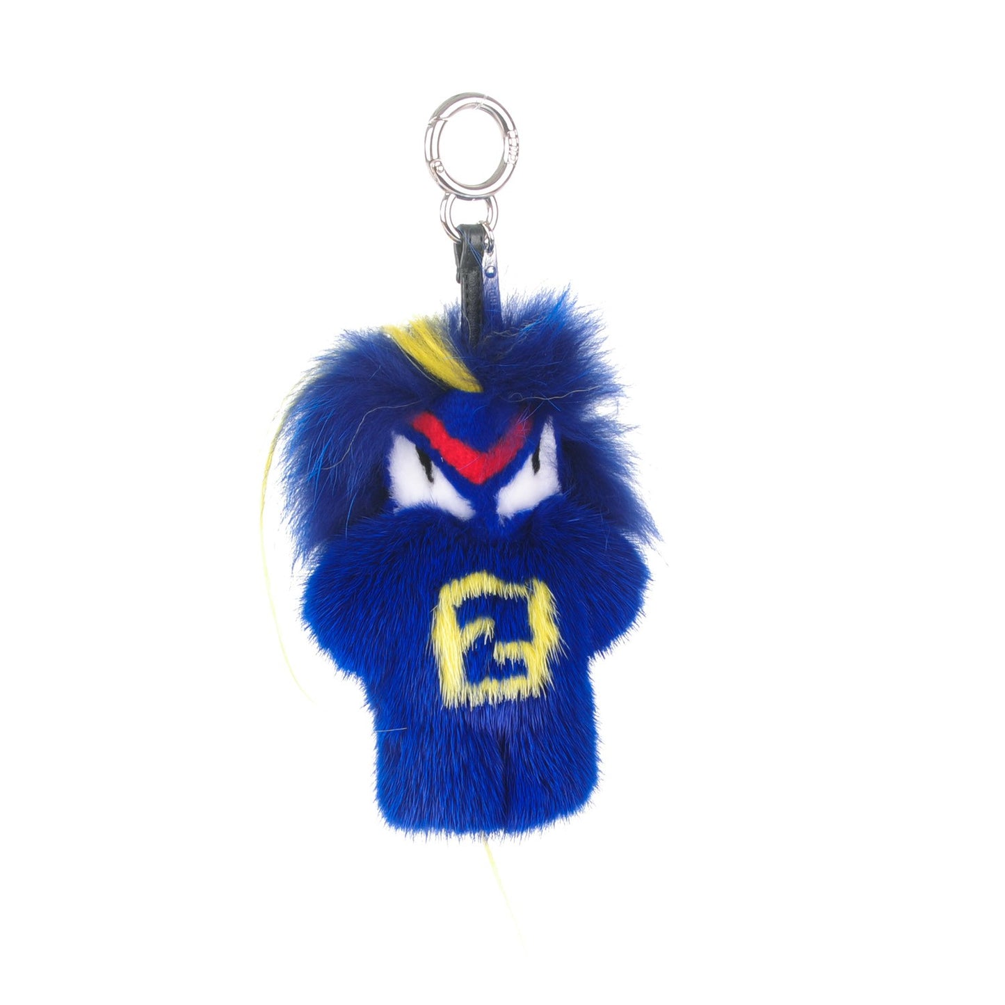 Mink Fur Fendirumi Bug-Kun Monster Bag Bug Charm Pacific Fluo Yellow