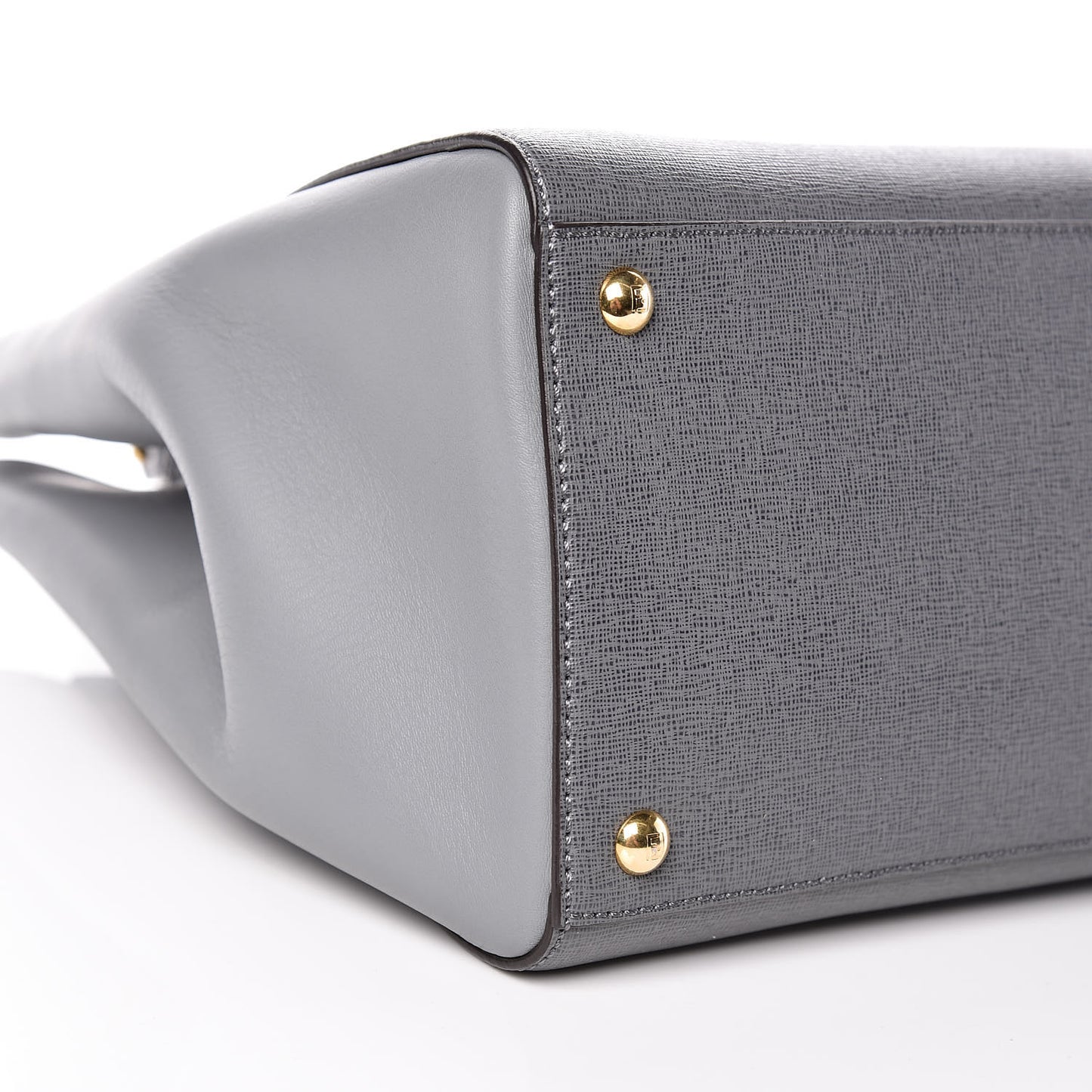 Vitello Elite Flamingo Regular 2Jours Tote Grigio Grigio Chiaro
