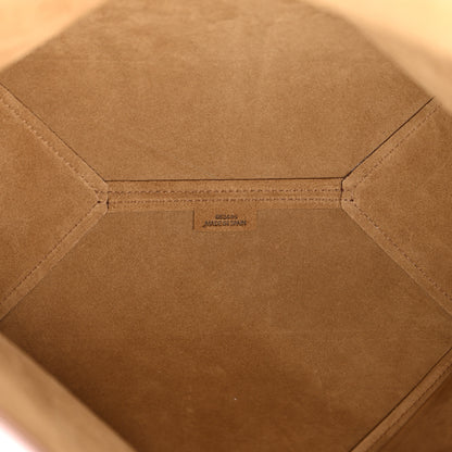 Loewe Shiny Calfskin Medium Puzzle Fold Tote Dark Burgundy 5 of 10
