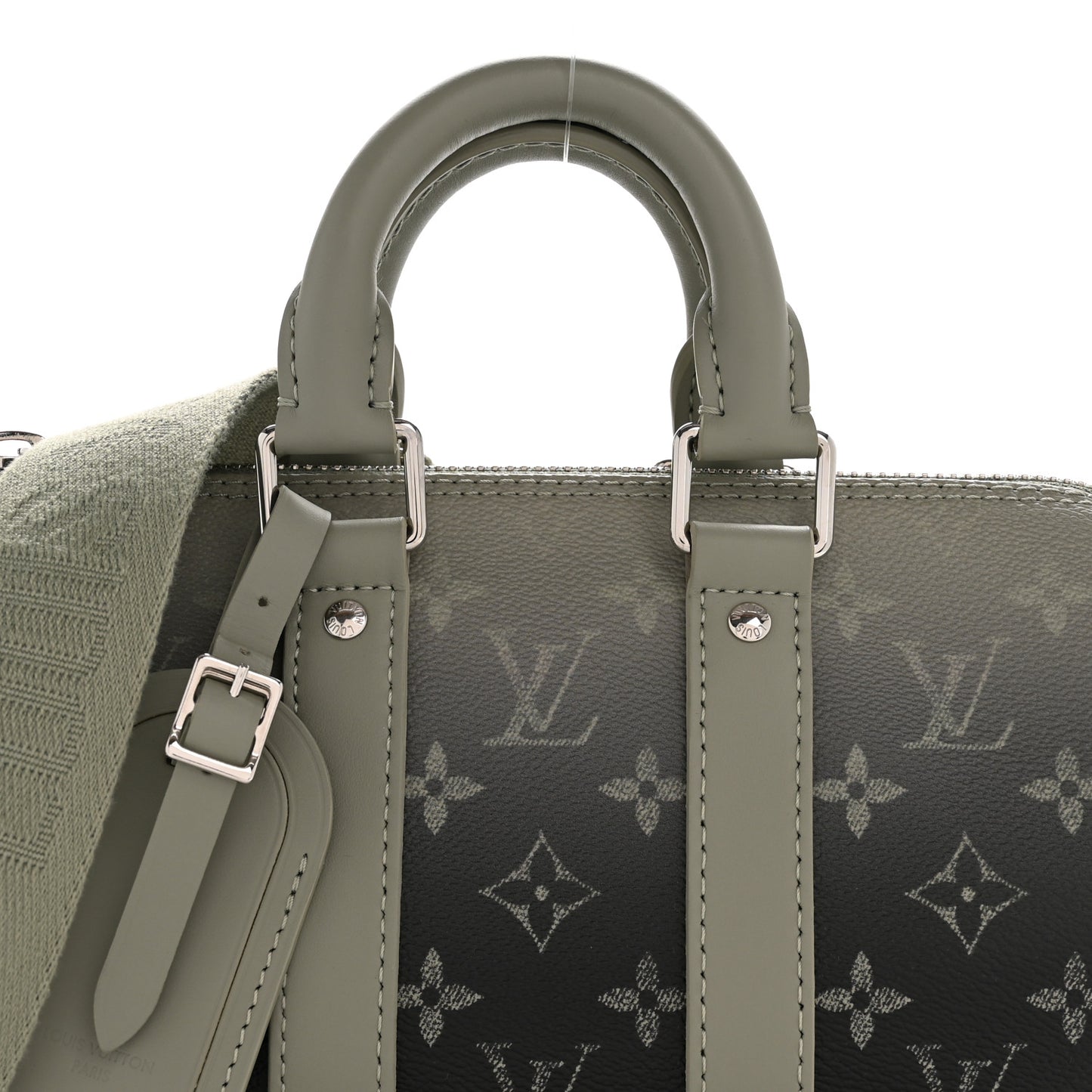 Monogram Gradient Keepall Bandouliere 25 Khaki