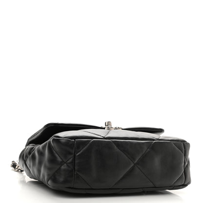 Chanel Lambskin Quilted Medium Chanel 19 Flap Black 4 of 10