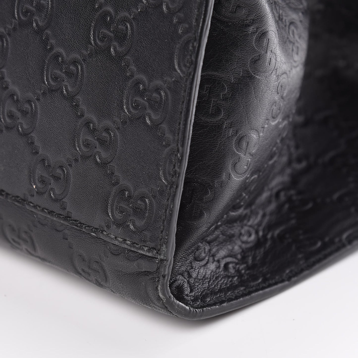 Guccissima Large Emily Chain Shoulder Bag Black