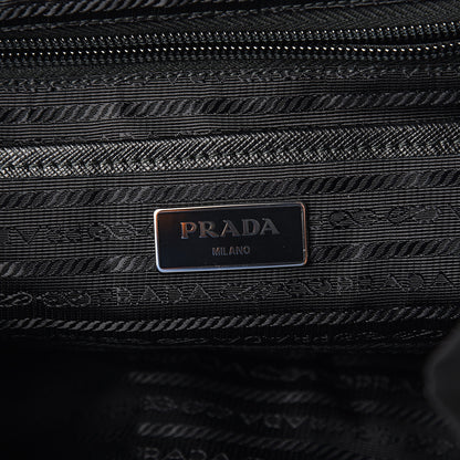 Prada Tessuto Nylon Saffiano Medium Backpack Black 5 of 9