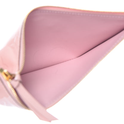 Louis Vuitton Vernis Felicie Chain Wallet Rose Ballerine 10 of 11