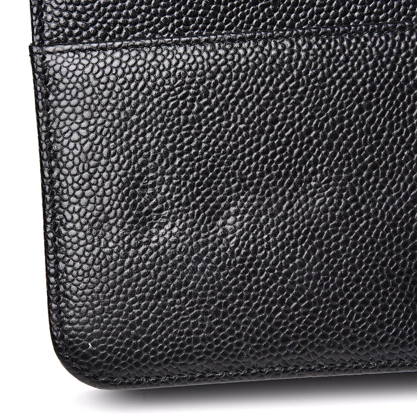 Caviar Patent CC Wallet On Chain WOC Black