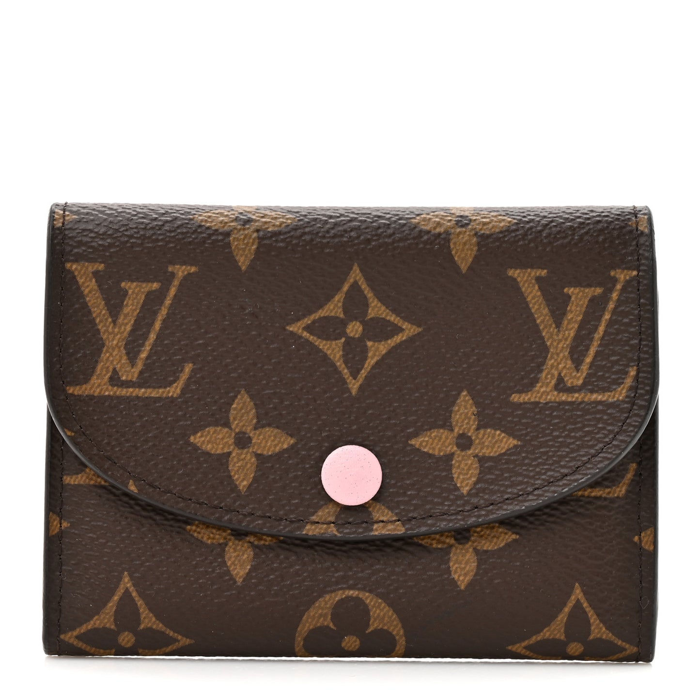 Monogram Rosalie Coin Purse Rose Ballerine