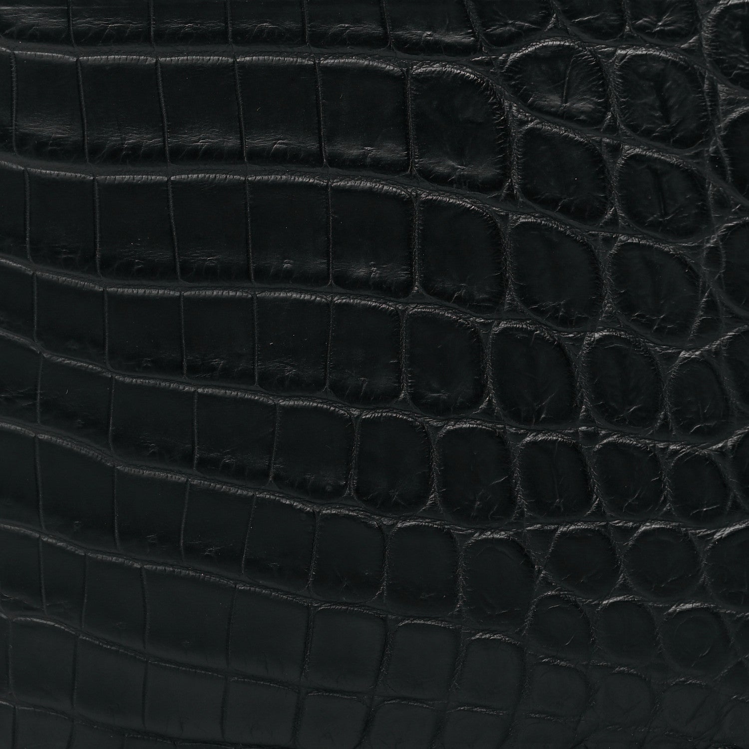 Bottega Veneta Crocodile Bi-Fold Wallet Black 7 of 7