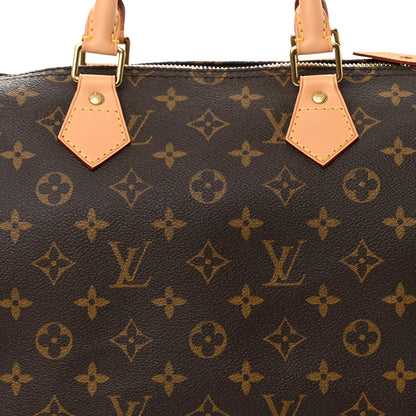 Louis Vuitton Monogram Speedy 35 9 of 14