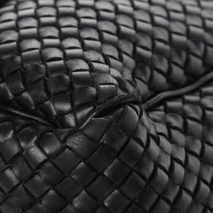 Bottega Veneta Wool Nappa Intrecciato Tote Black 12 of 13