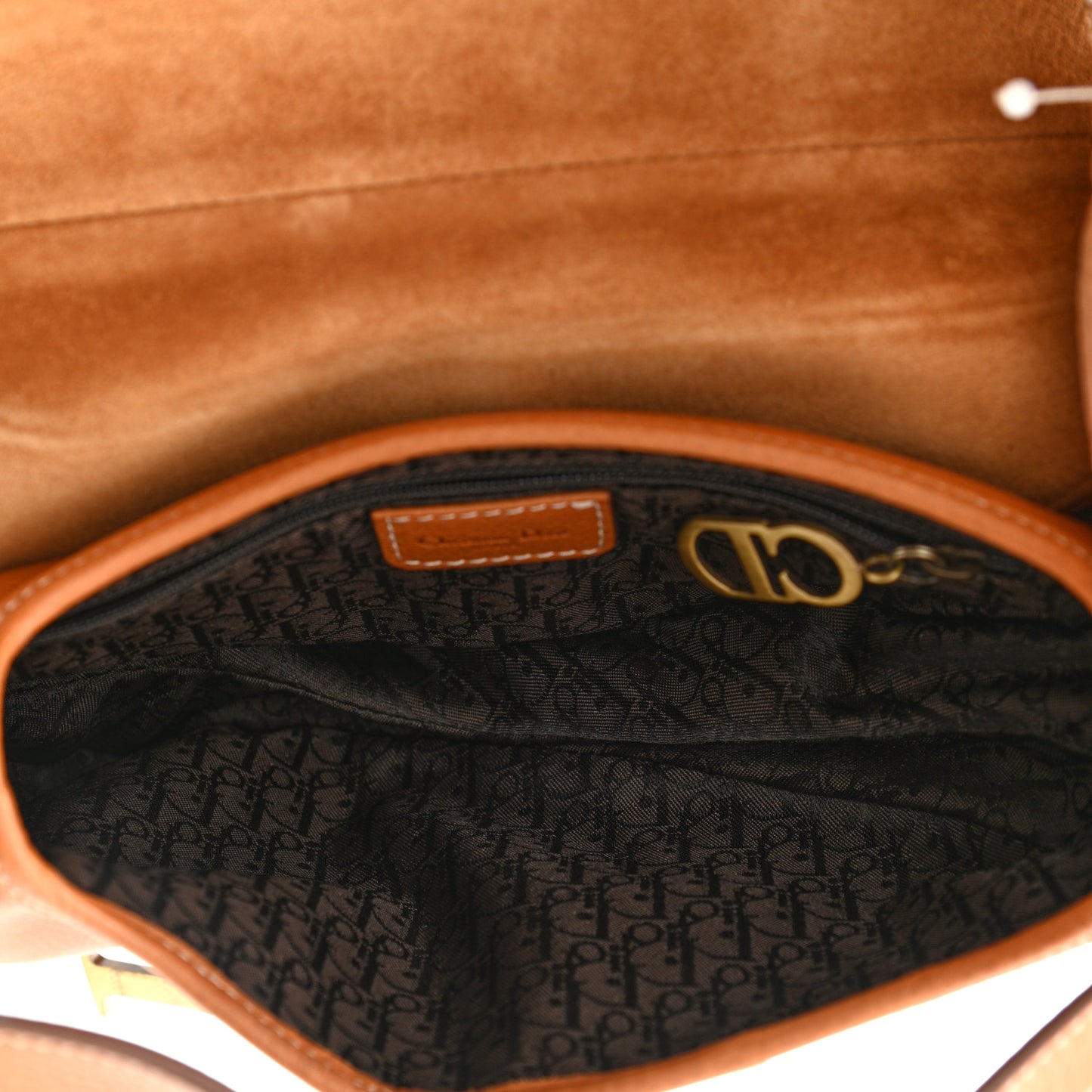 Calfskin Saddle Bag Tan