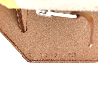 Hermes Toile H Berline Vache Hunter Herbag Zip 31 PM Lime 8 of 22