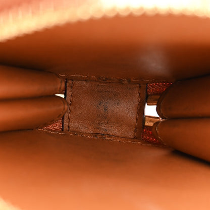 MCM Visetos Small Aren Multifunction Crossbody Pouch Cognac 7 of 12