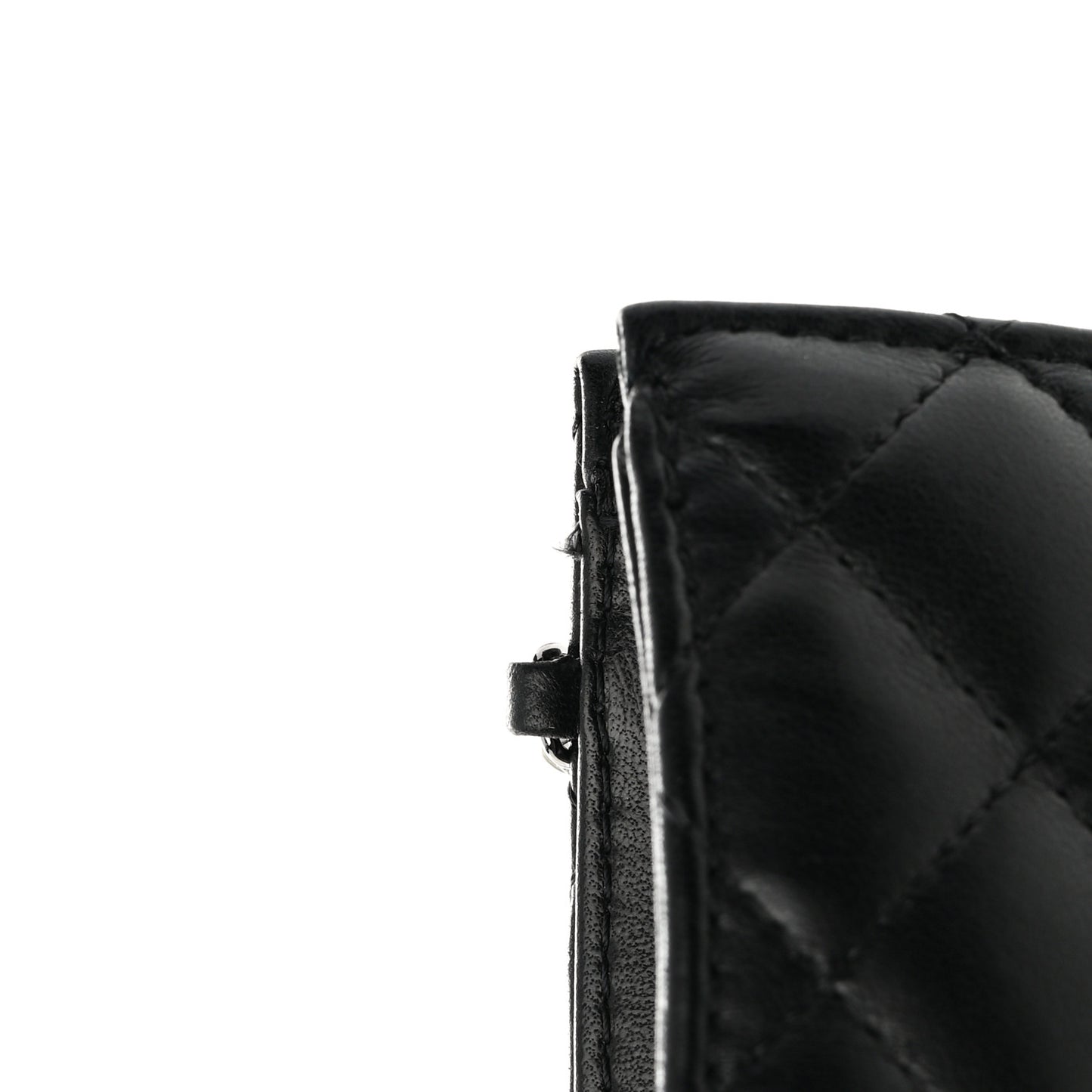 Lambskin Mineral Nights Pochette Wristlet Black