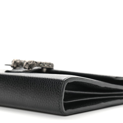 Gucci Calfskin Mini Dionysus Chain Wallet Black 9 of 10