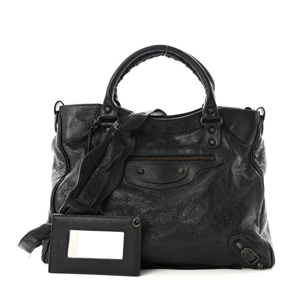 Balenciaga Agneau Classic Hardware Velo Black 1 of 9