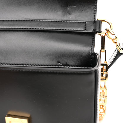 Givenchy Box Calfskin Small 4G Cube Chain Shoulder Bag Black 10 of 12