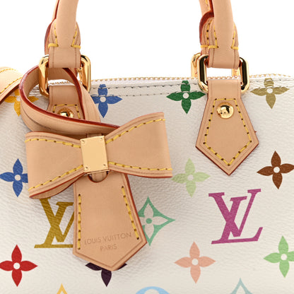 Louis Vuitton LV X TM Monogram Multicolor Nano Speedy White 7 of 11