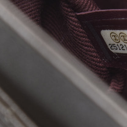 Chanel Sheepskin Stitched Chain Flap Bag Brown 7 of 11