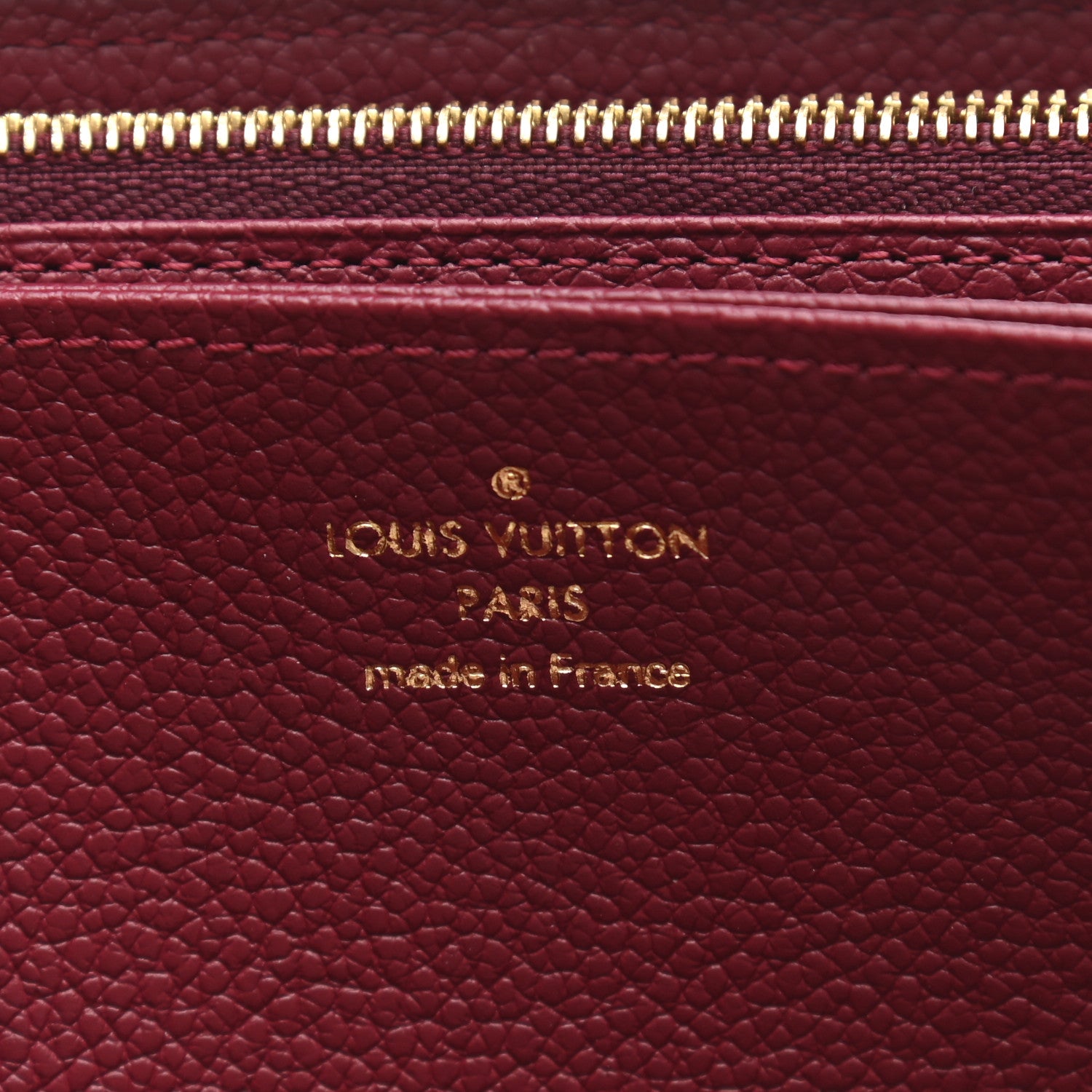 Louis Vuitton Empreinte Zippy Wallet Raisin 6 of 7