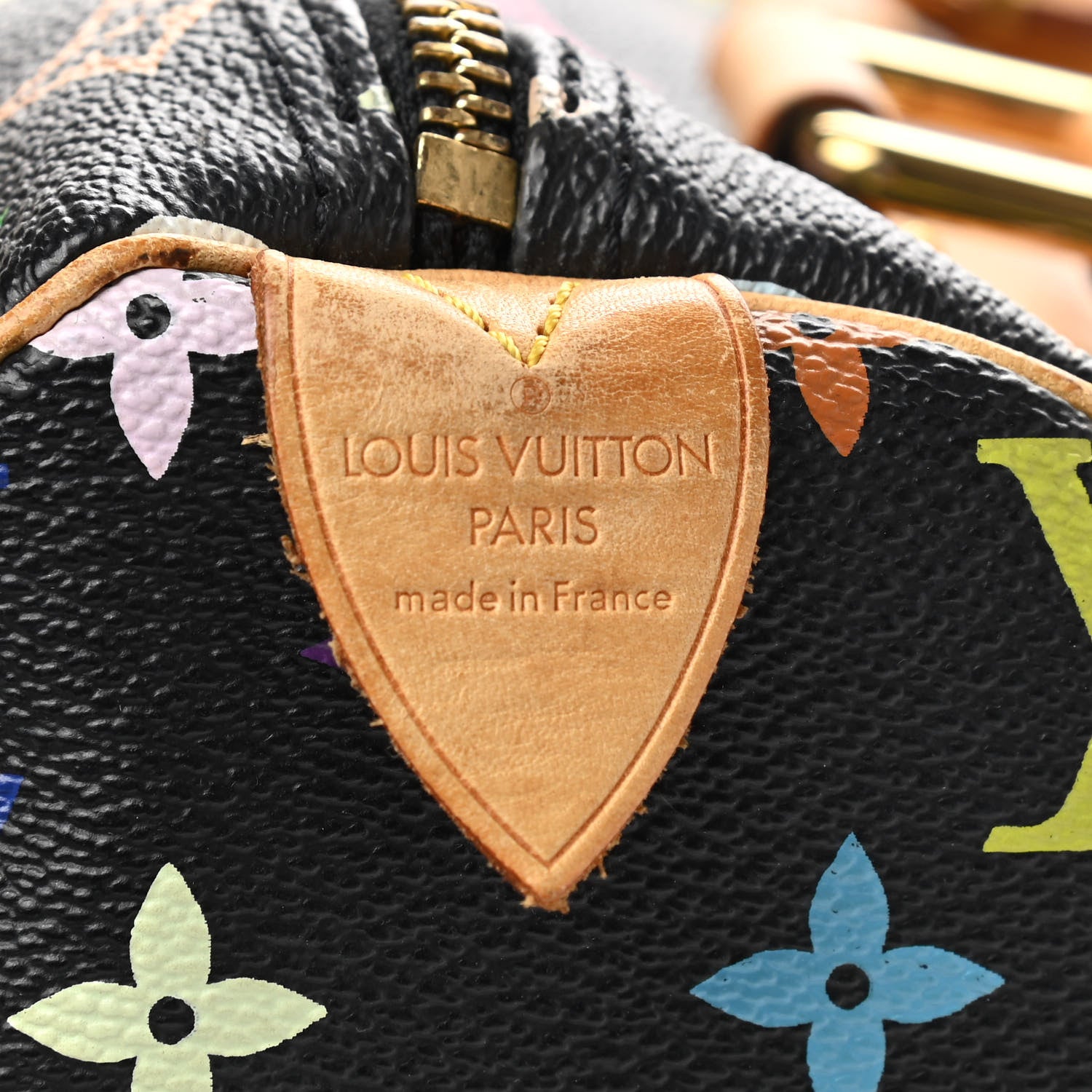 Louis Vuitton Monogram Multicolor Speedy 30 Black 6 of 16
