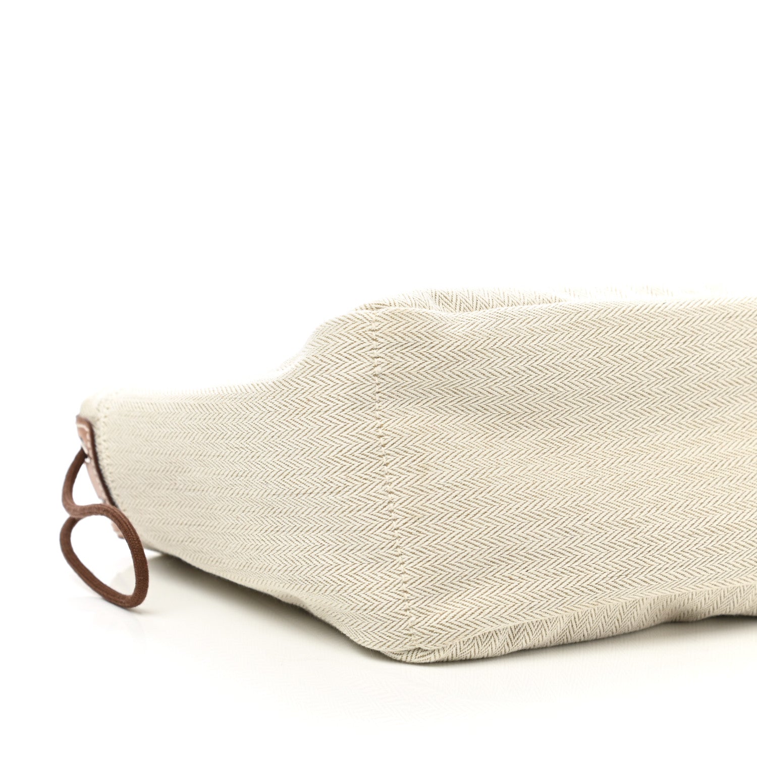 Hermes Canvas Barenia Fourbi 25 MM Pouch Naturel Fauve 8 of 10