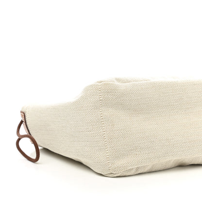 Hermes Canvas Barenia Fourbi 25 MM Pouch Naturel Fauve 8 of 10