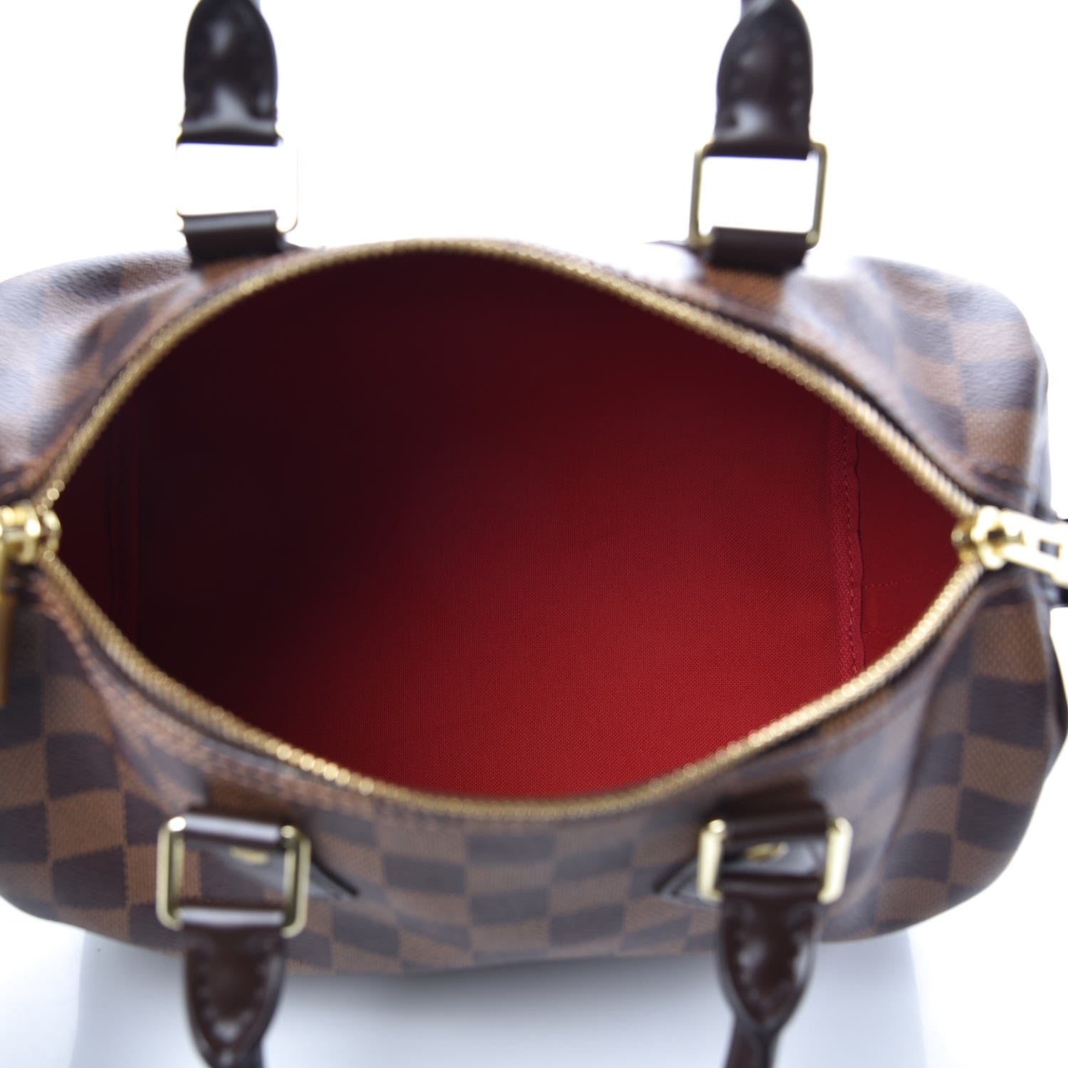 Louis Vuitton Damier Ebene Speedy Bandouliere 25 5 of 8