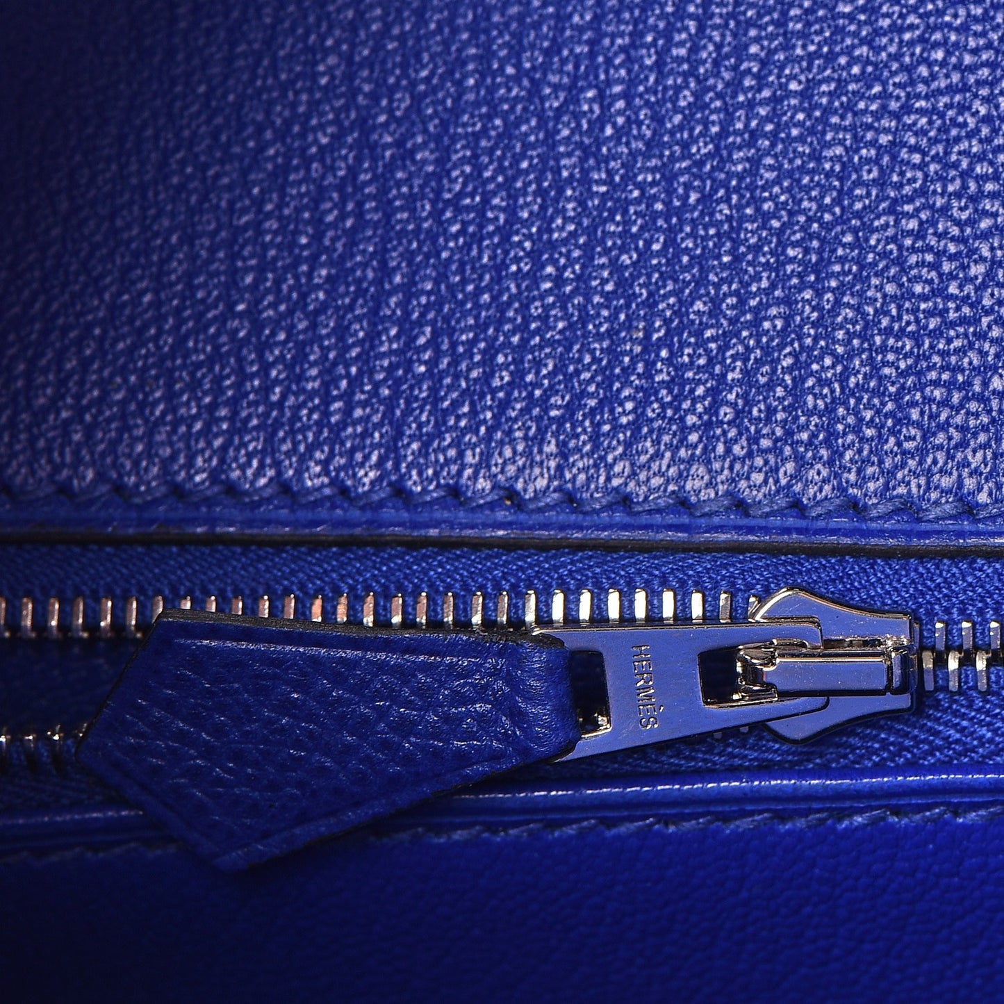Epsom Birkin 30 Bleu Electrique