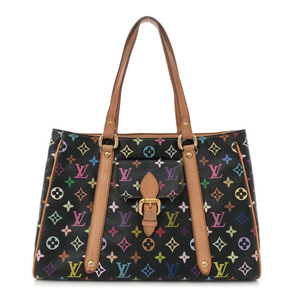 Louis Vuitton Monogram Multicolor Aurelia MM Black 1 of 12