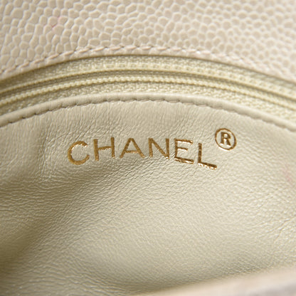 Chanel Caviar Quilted Mini Evening Bag Pearl 5 of 13