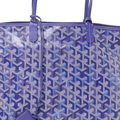 Goyard Goyardine Saint Louis PM Blueberry Purple 9 of 11