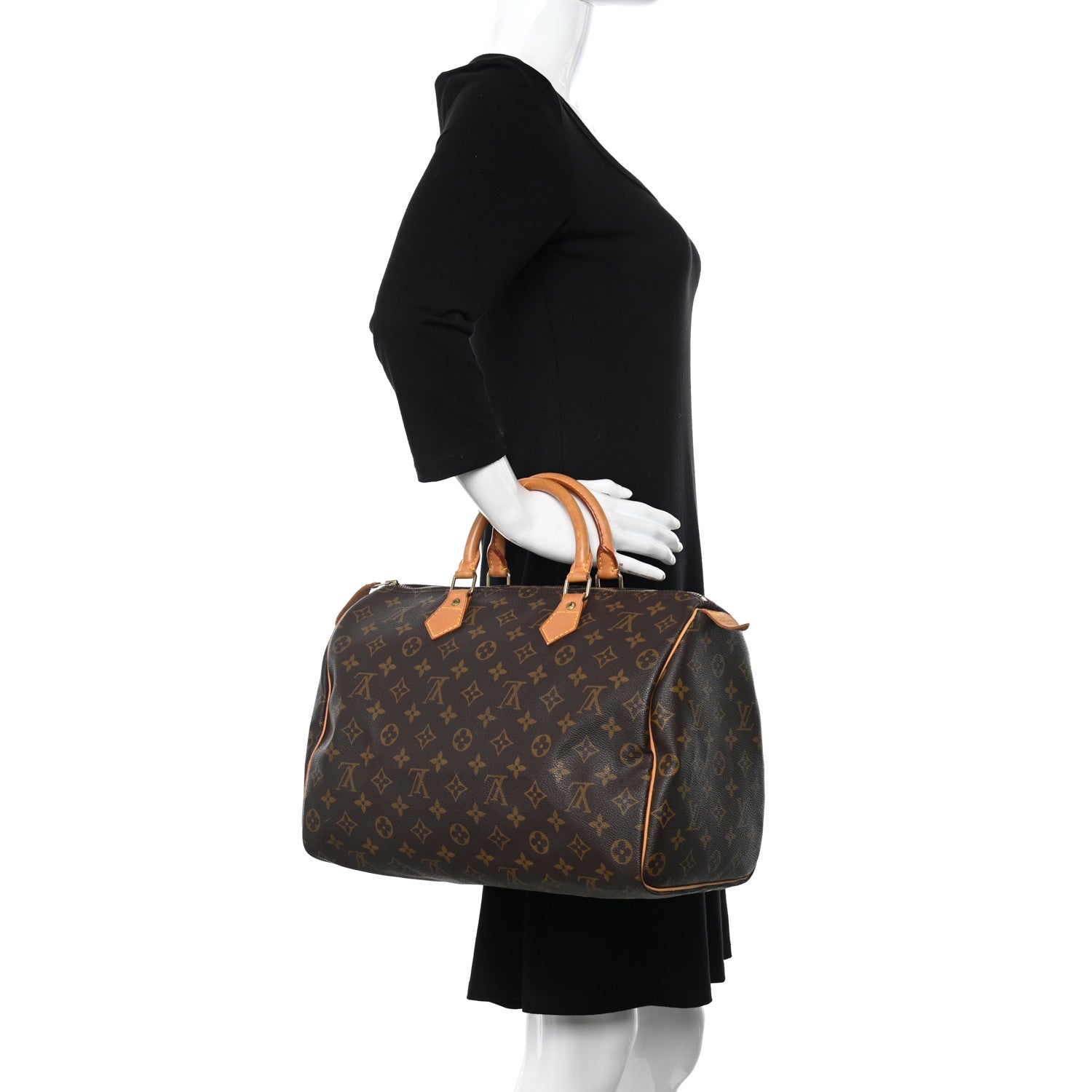 Louis Vuitton Monogram Speedy 35 2 of 22