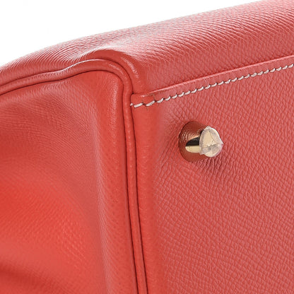 Hermes Epsom Verso Kelly Retourne 35 Rose Jaipur Gold 7 of 32
