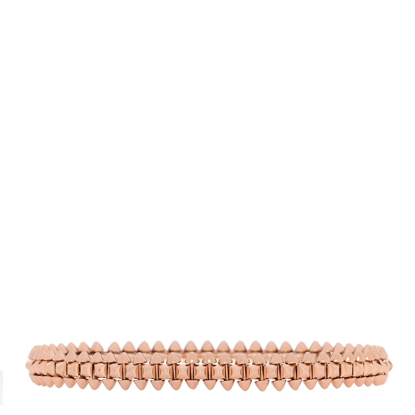 18K Pink Gold Small Clash De Cartier Bracelet 16