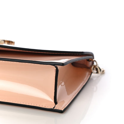 Christian Louboutin Patent Calfskin Loubi54 Crossbody Clutch Nude 9 of 9