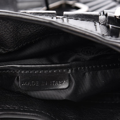 Burberry Calfskin Hobo Black 6 of 10