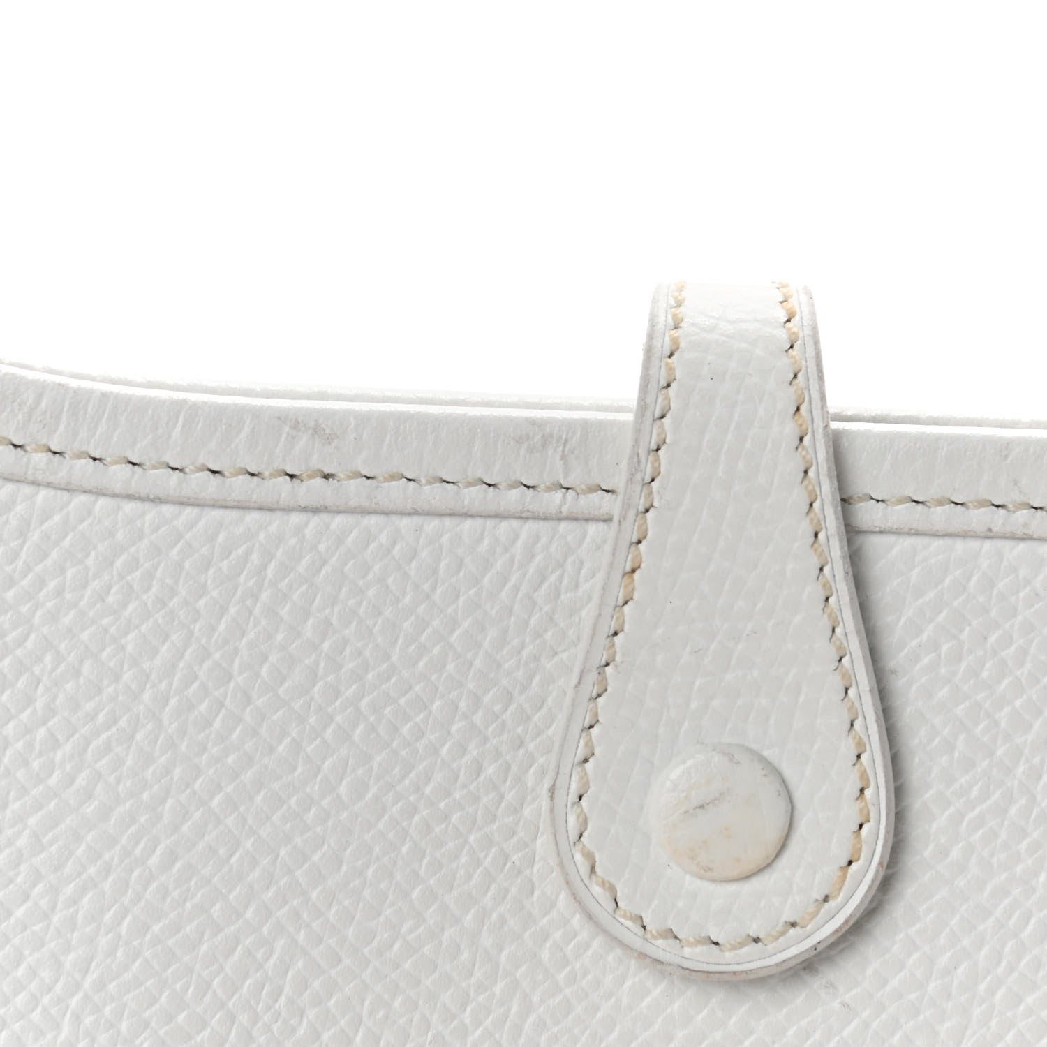 Hermes Epsom Evelyne TPM White 12 of 12