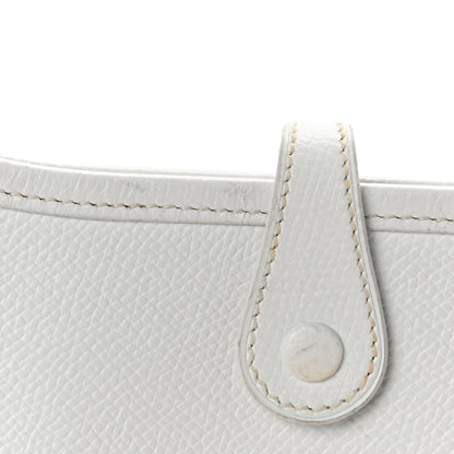 Hermes Epsom Evelyne TPM White 12 of 12