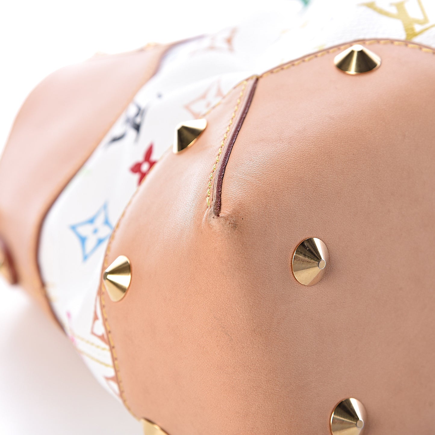 Monogram Multicolor Judy MM White