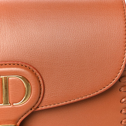 Christian Dior Grained Calfskin Medium Whipstitched Bobby Bag Dark Tan 21 of 25