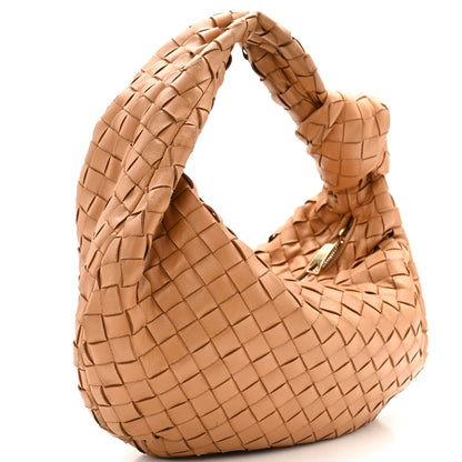 Bottega Veneta Nappa Intrecciato Teen Jodie Hobo Caramel 3 of 14