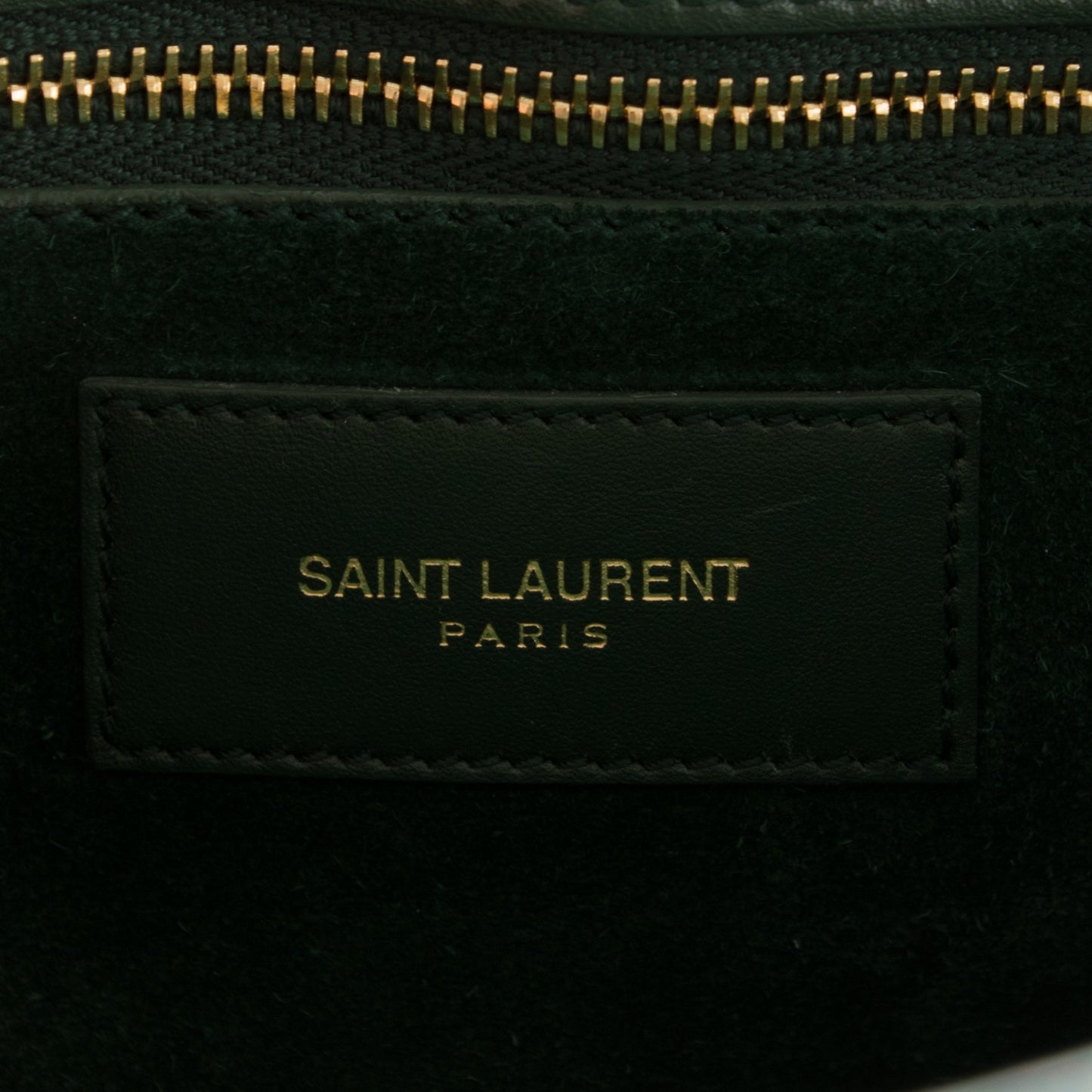 Calfskin Small Sac De Jour Dark Green