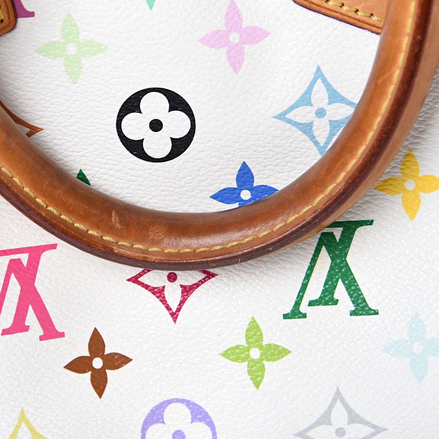 Monogram Multicolor Speedy 30 White