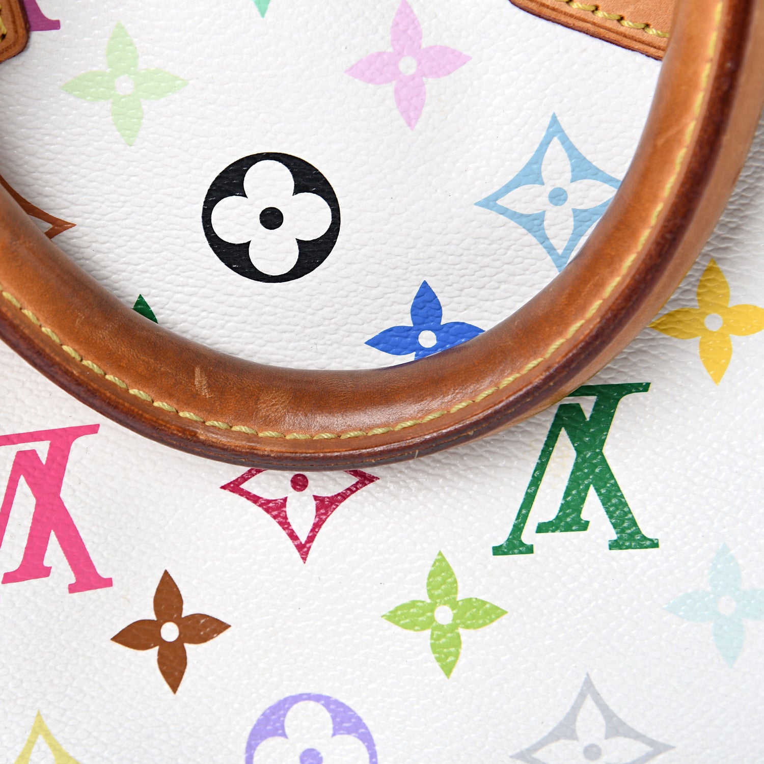 Louis Vuitton Monogram Multicolor Speedy 30 White 14 of 18