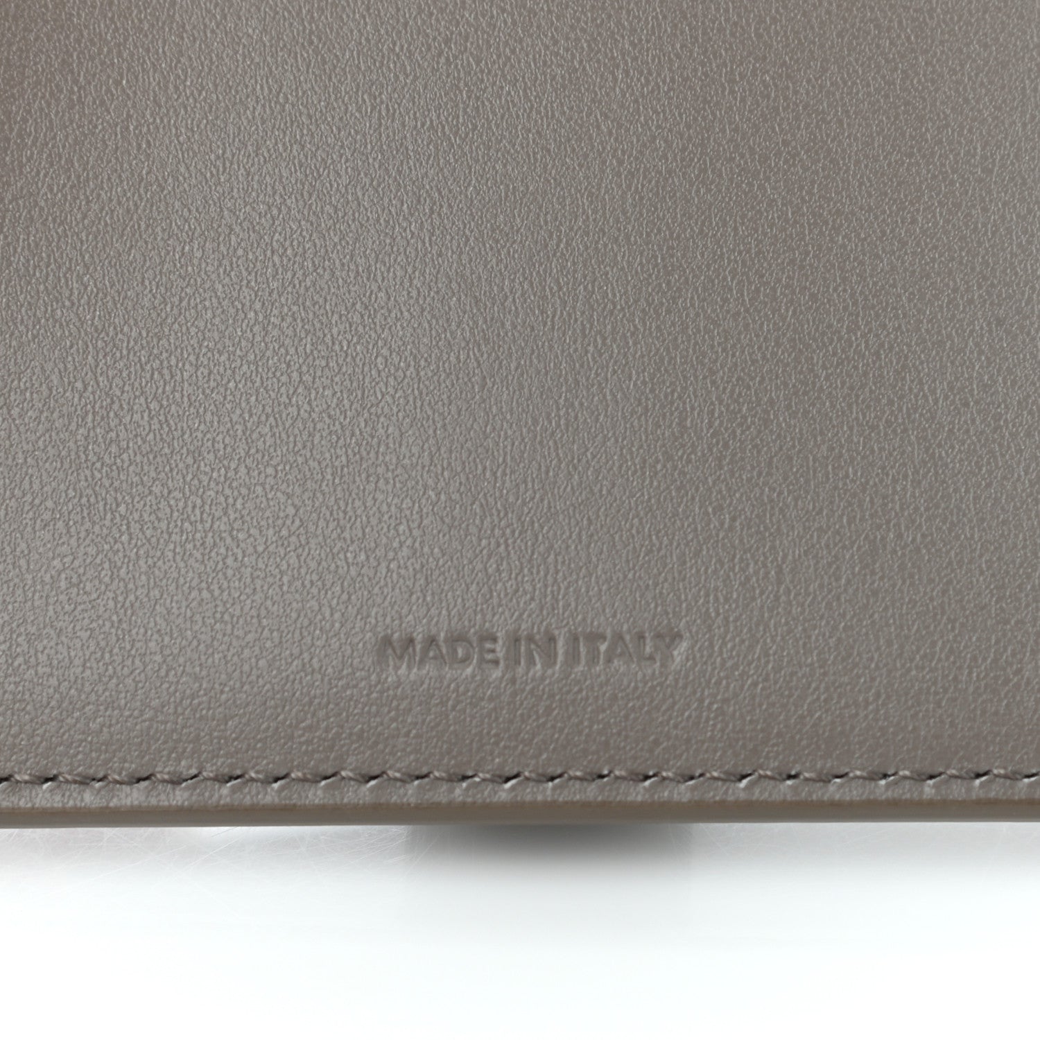Celine Grained Calfskin Medium Multifunction Strap Wallet Pebble Mineral 6 of 8