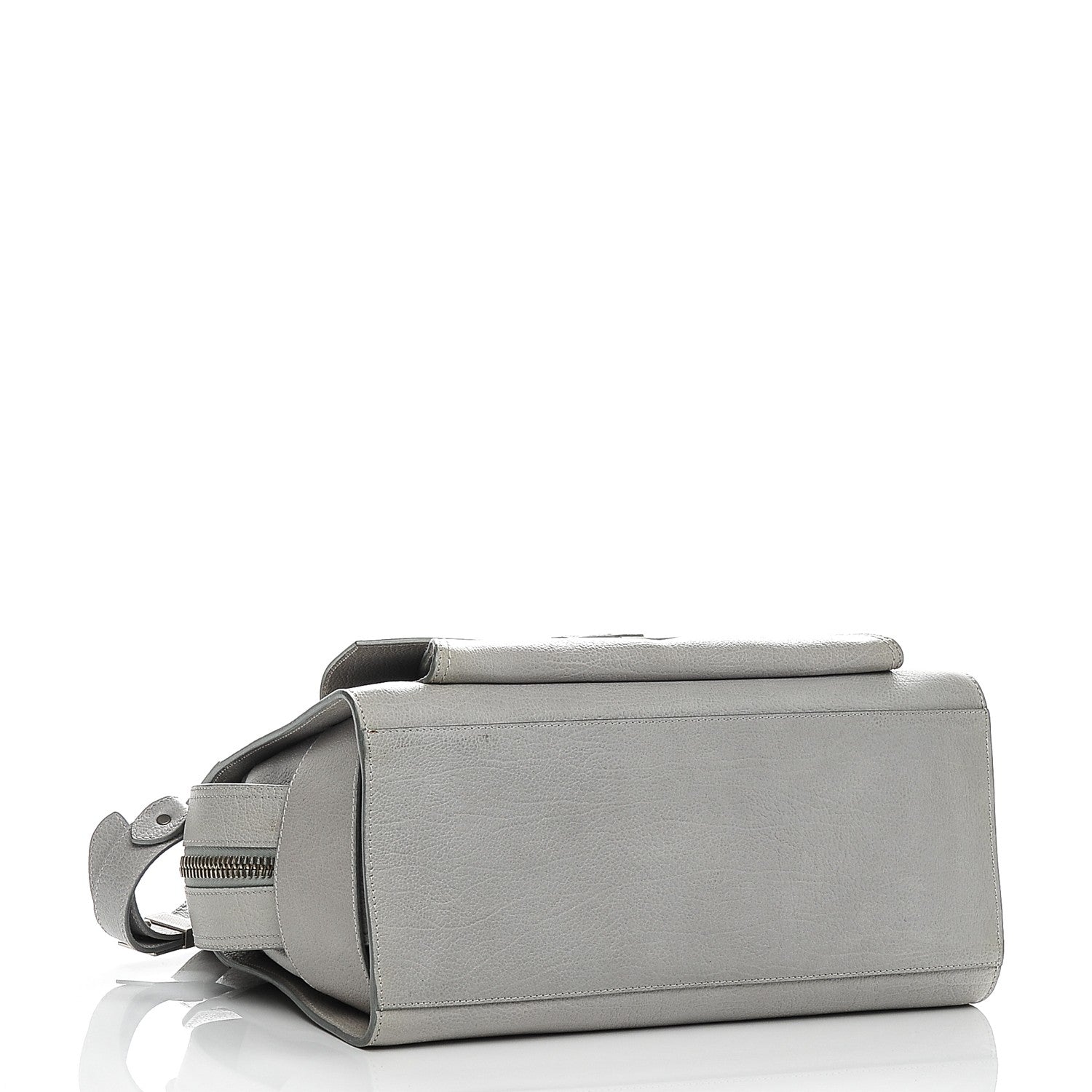 Proenza Schouler Vacchetta Calfskin Small PS13 Satchel Grey 4 of 10